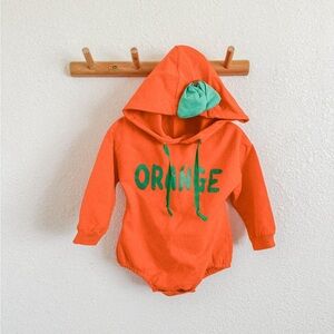 Orange Hoodie